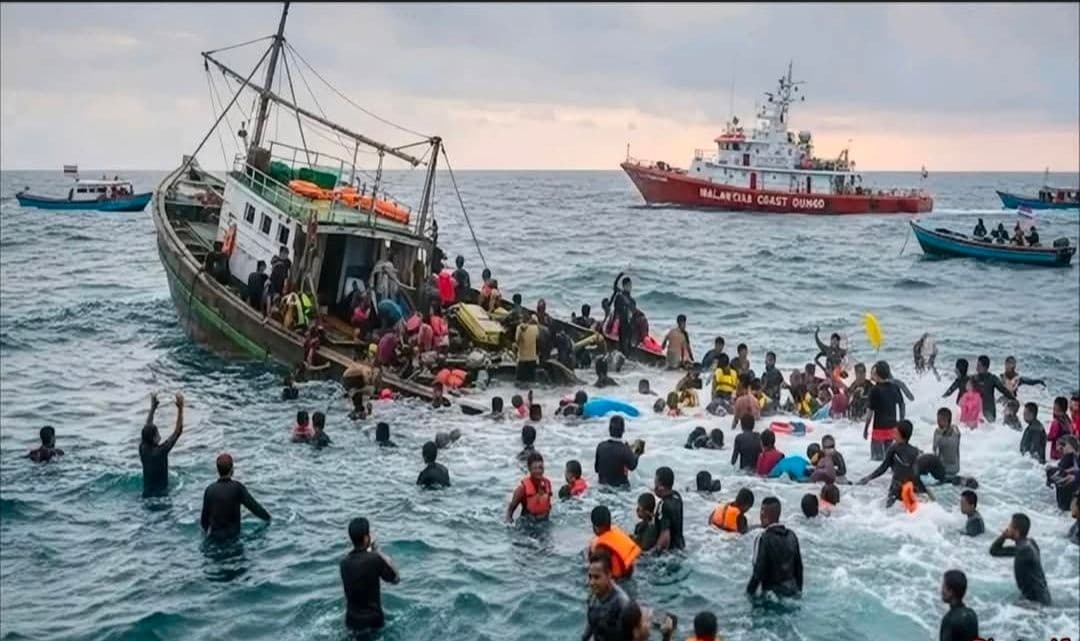 Nine Rescued After Malaysia-Bound Trawler Sinks Near Andaman Sea